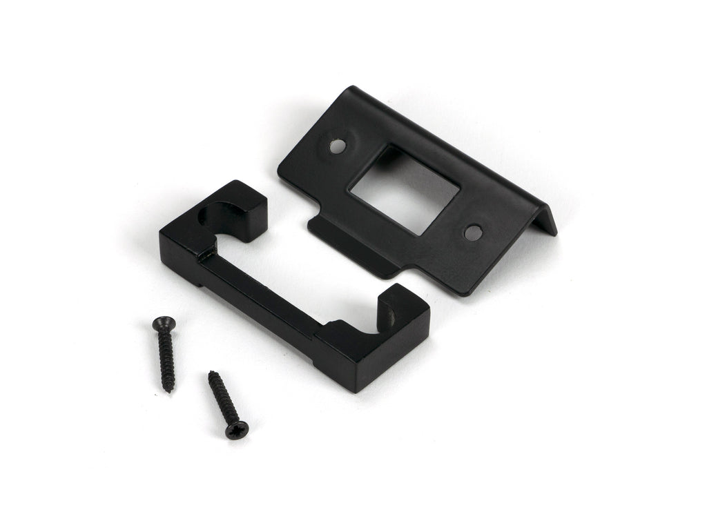 White background image of From The Anvil's Black ½ Rebate Kit for Latch and Deadbolt | From The Anvil