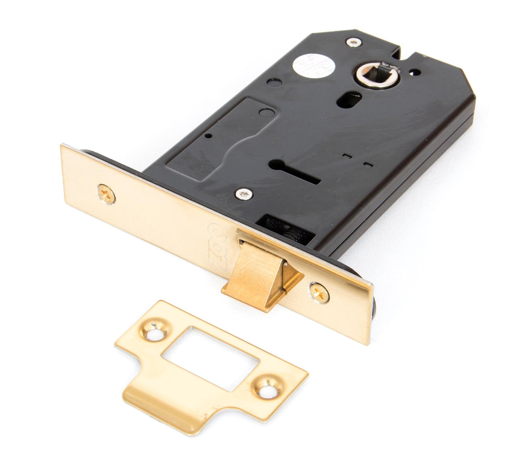 White background image of From The Anvil's PVD Brass 5" Horizontal Latch | From The Anvil