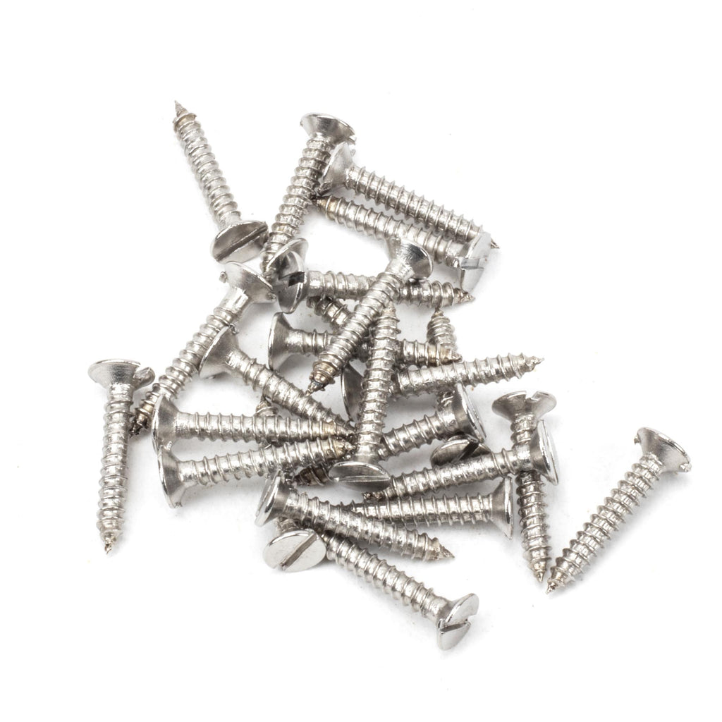 White background image of From The Anvil's Stainless Steel Countersunk Screws (25) | From The Anvil