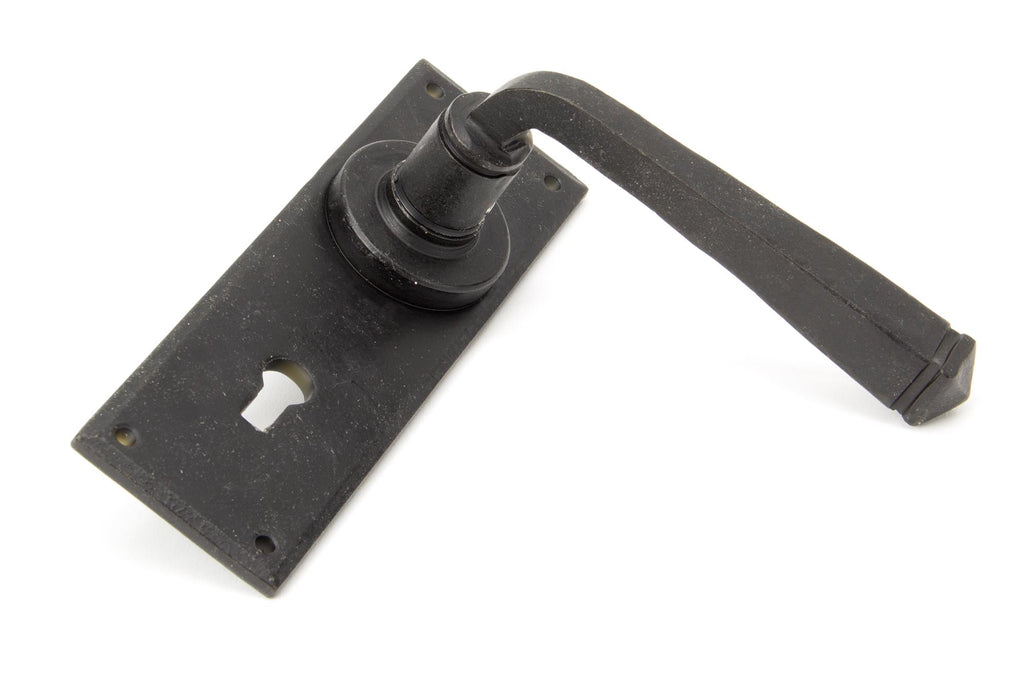 White background image of From The Anvil's External Beeswax Avon Lever Lock Set | From The Anvil