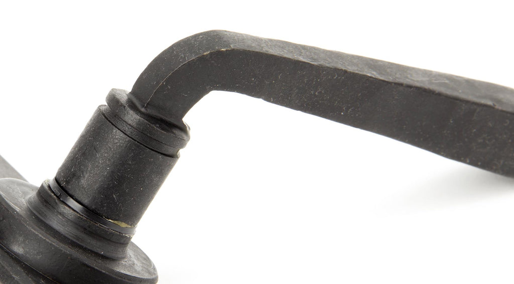White background image of From The Anvil's External Beeswax Avon Lever on Rose Set (Sprung) | From The Anvil