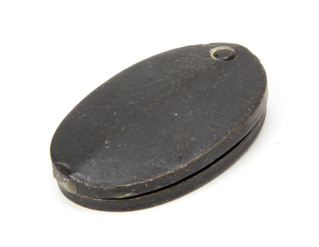 White background image of From The Anvil's External Beeswax Oval Escutcheon | From The Anvil