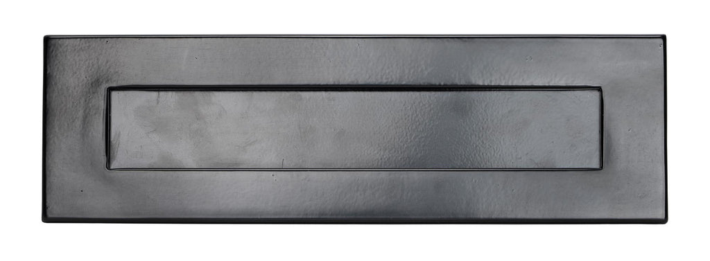 White background image of From The Anvil's Black Traditional Letterbox | From The Anvil