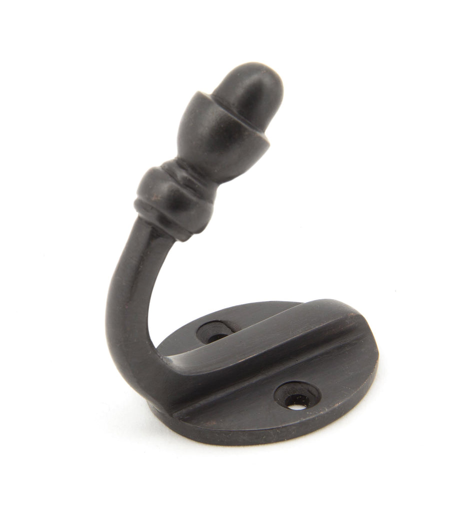 White background image of From The Anvil's Aged Bronze Coat Hook | From The Anvil