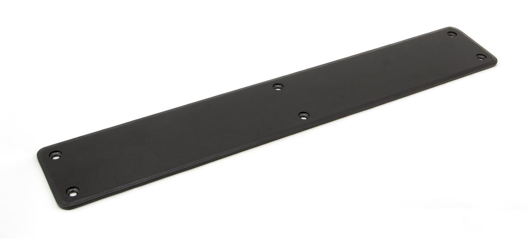 White background image of From The Anvil's Black Plain Fingerplate | From The Anvil