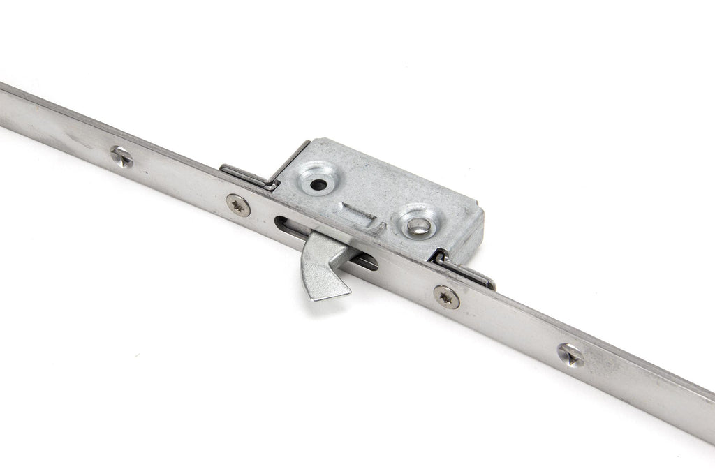 White background image of From The Anvil's Stainless Steel SS Backset Hook 3 Point Door Lock | From The Anvil