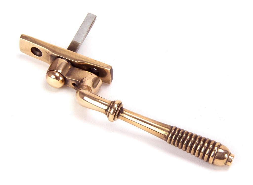 White background image of From The Anvil's Polished Bronze Reeded Espag | From The Anvil