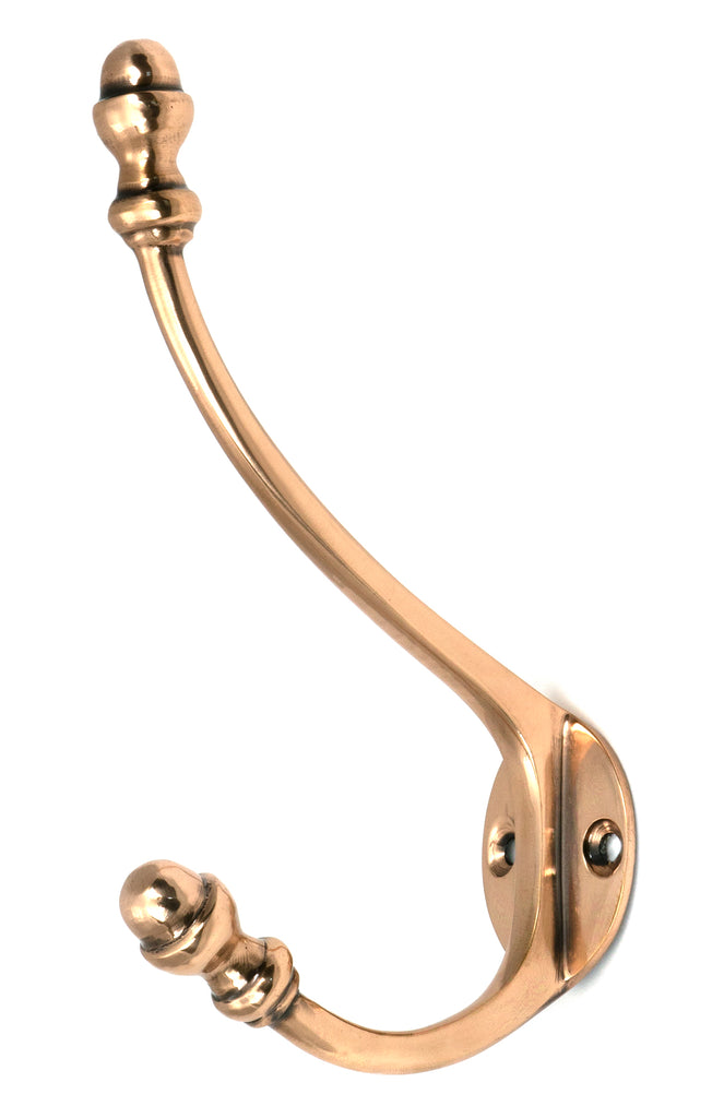 White background image of From The Anvil's Polished Bronze Hat & Coat Hook | From The Anvil