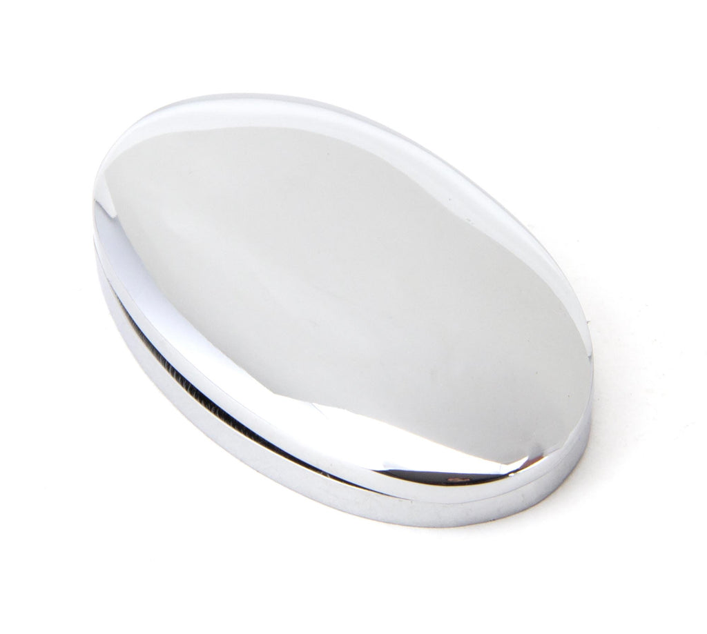 White background image of From The Anvil's Polished Chrome Oval Escutcheon | From The Anvil