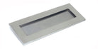 From The Anvil's Satin Chrome Letter Plate
