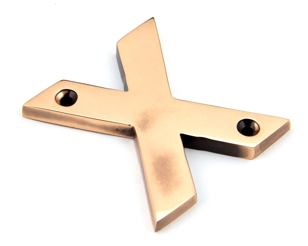 White background image of From The Anvil's Polished Bronze Polished Bronze Letter | From The Anvil