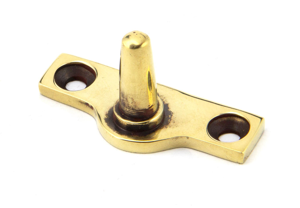 White background image of From The Anvil's Aged Brass Offset Stay Pin | From The Anvil