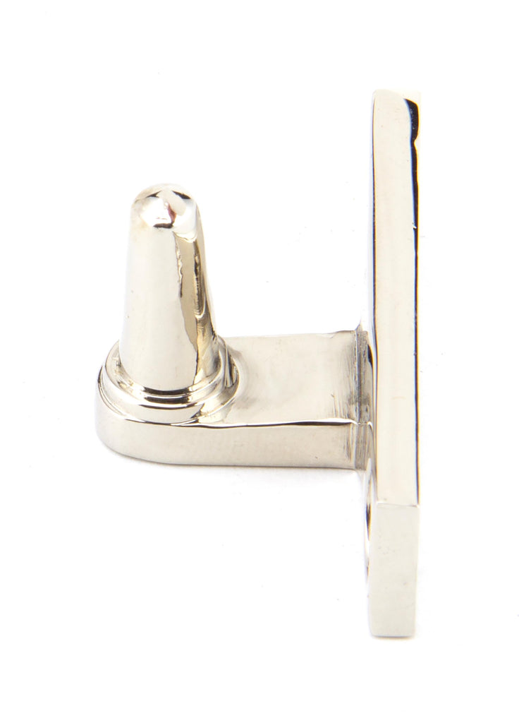White background image of From The Anvil's Polished Nickel Cranked Stay Pin | From The Anvil