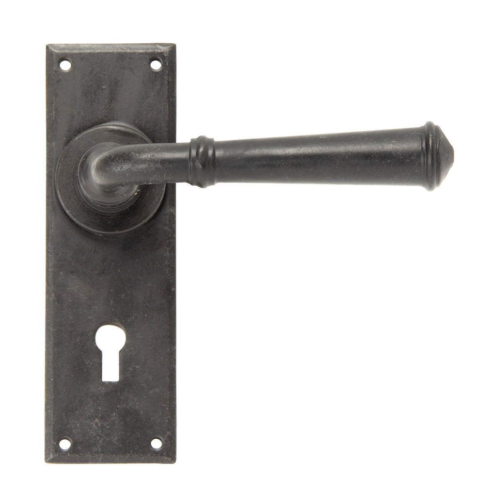 White background image of From The Anvil's External Beeswax Regency Lever Lock Set | From The Anvil