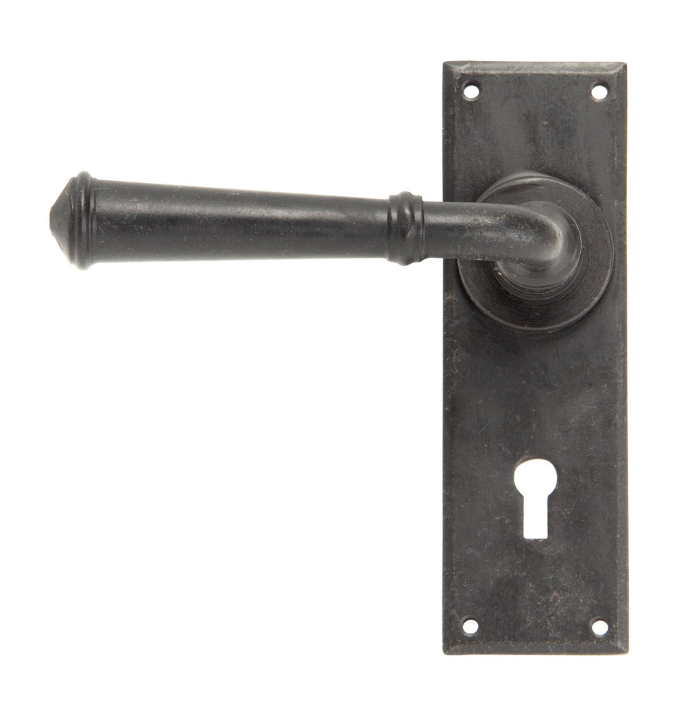 White background image of From The Anvil's External Beeswax Regency Lever Lock Set | From The Anvil