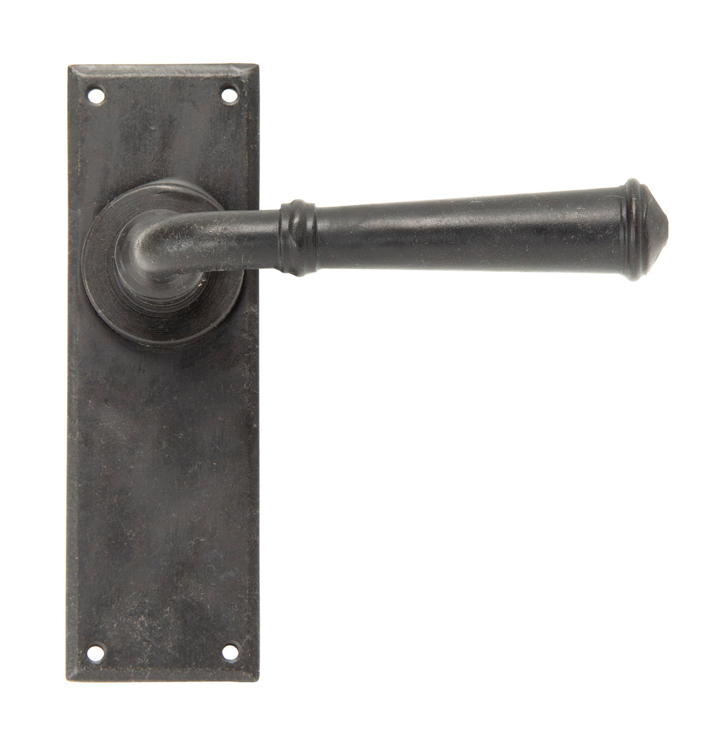 White background image of From The Anvil's External Beeswax Regency Lever Latch Set | From The Anvil