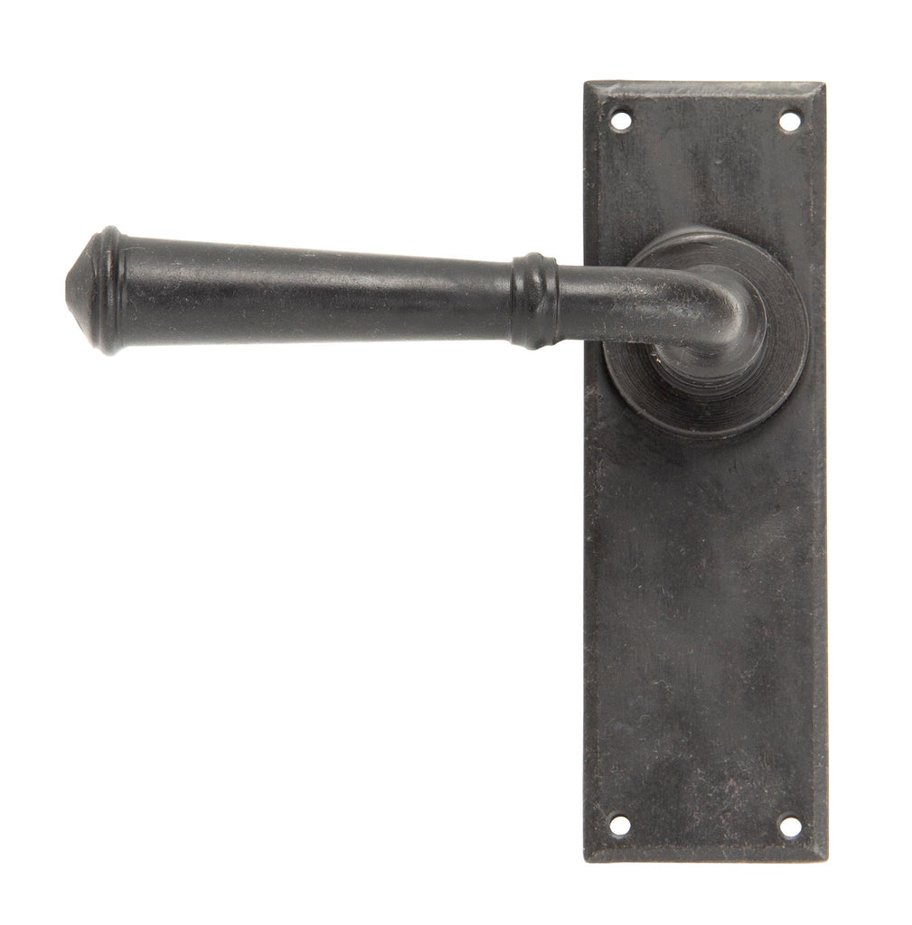 White background image of From The Anvil's External Beeswax Regency Lever Latch Set | From The Anvil