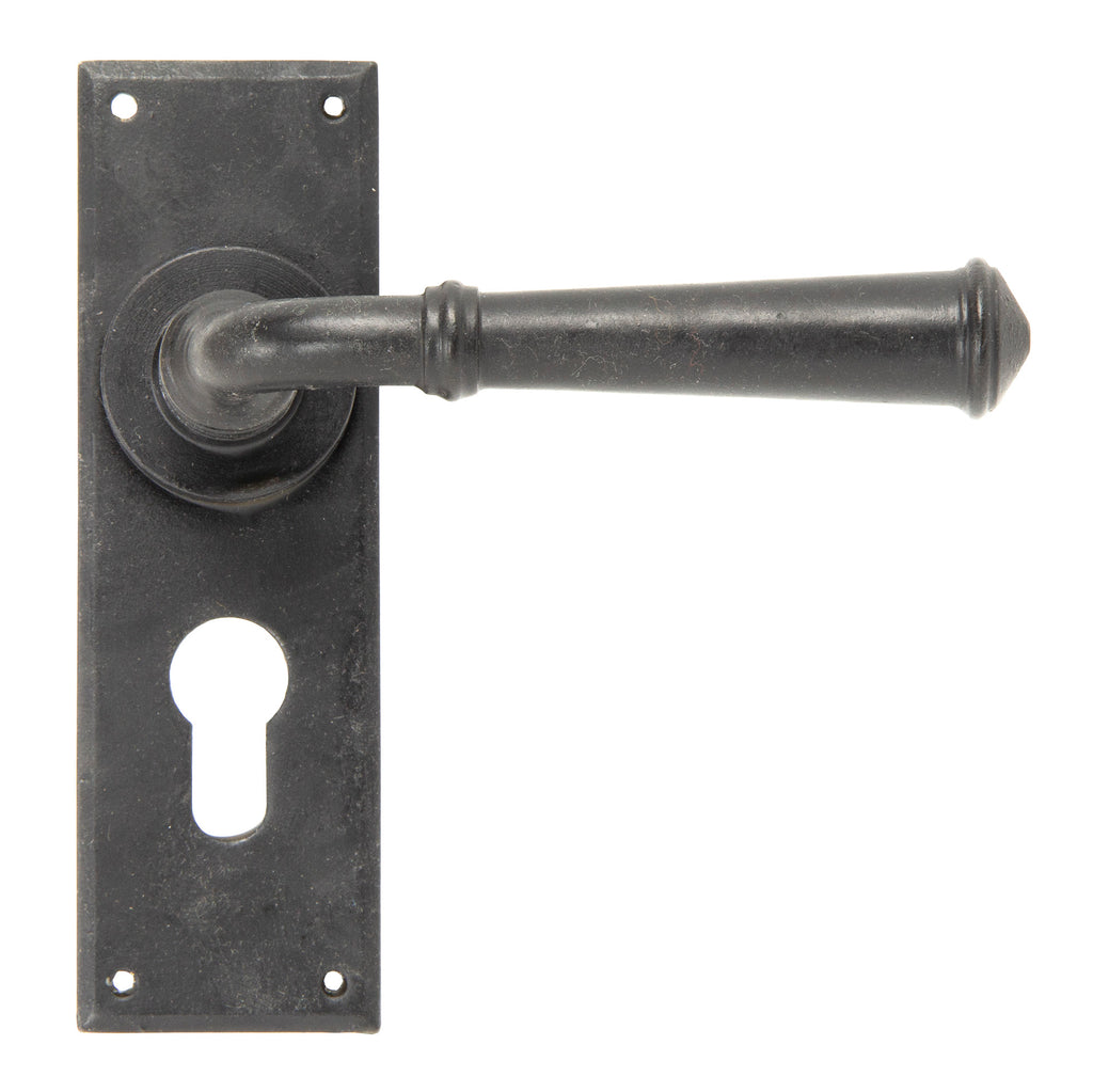 White background image of From The Anvil's External Beeswax Regency Lever Euro Lock Set | From The Anvil