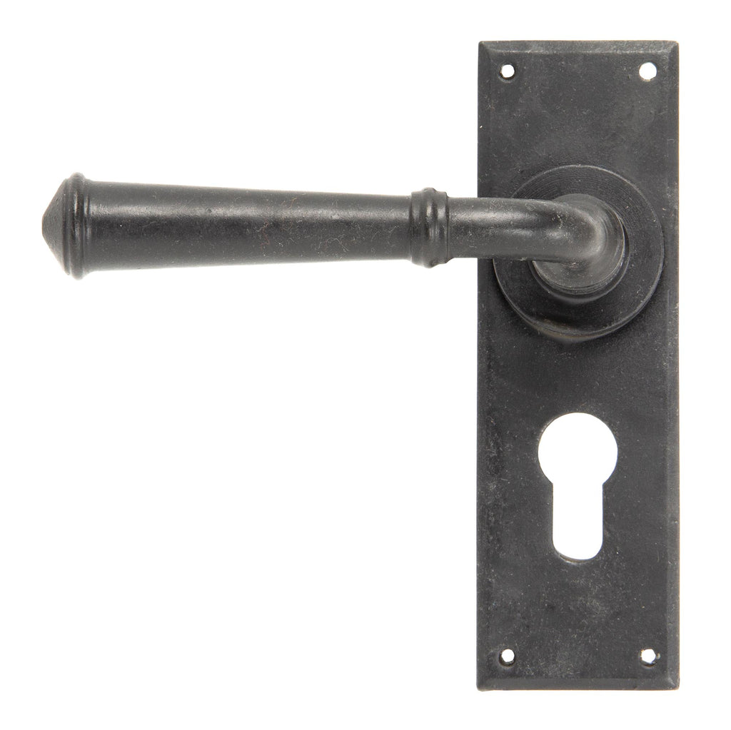 White background image of From The Anvil's External Beeswax Regency Lever Euro Lock Set | From The Anvil