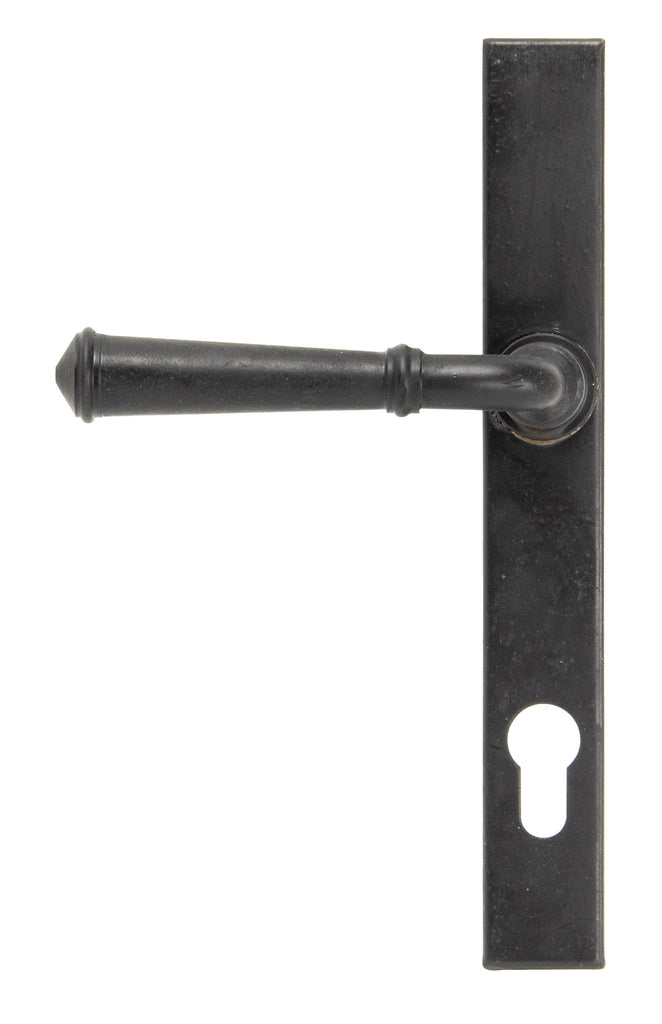 White background image of From The Anvil's External Beeswax Regency Slimline Lever Espag. Lock Set | From The Anvil