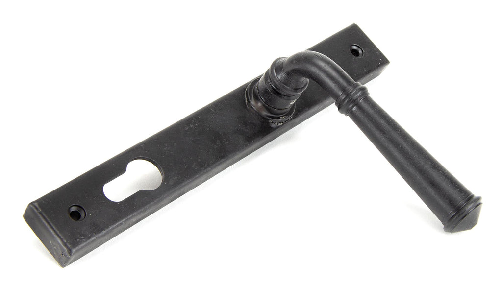 White background image of From The Anvil's External Beeswax Regency Slimline Lever Espag. Lock Set | From The Anvil