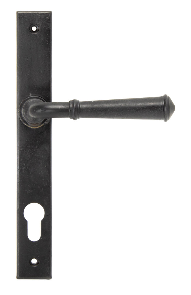 White background image of From The Anvil's External Beeswax Regency Slimline Lever Espag. Lock Set | From The Anvil