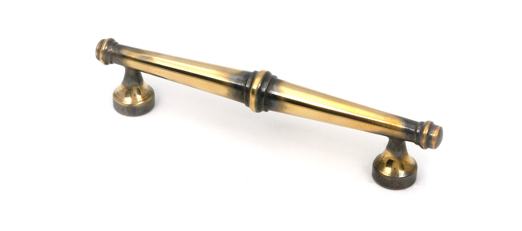 White background image of From The Anvil's Aged Brass Regency Pull Handle | From The Anvil