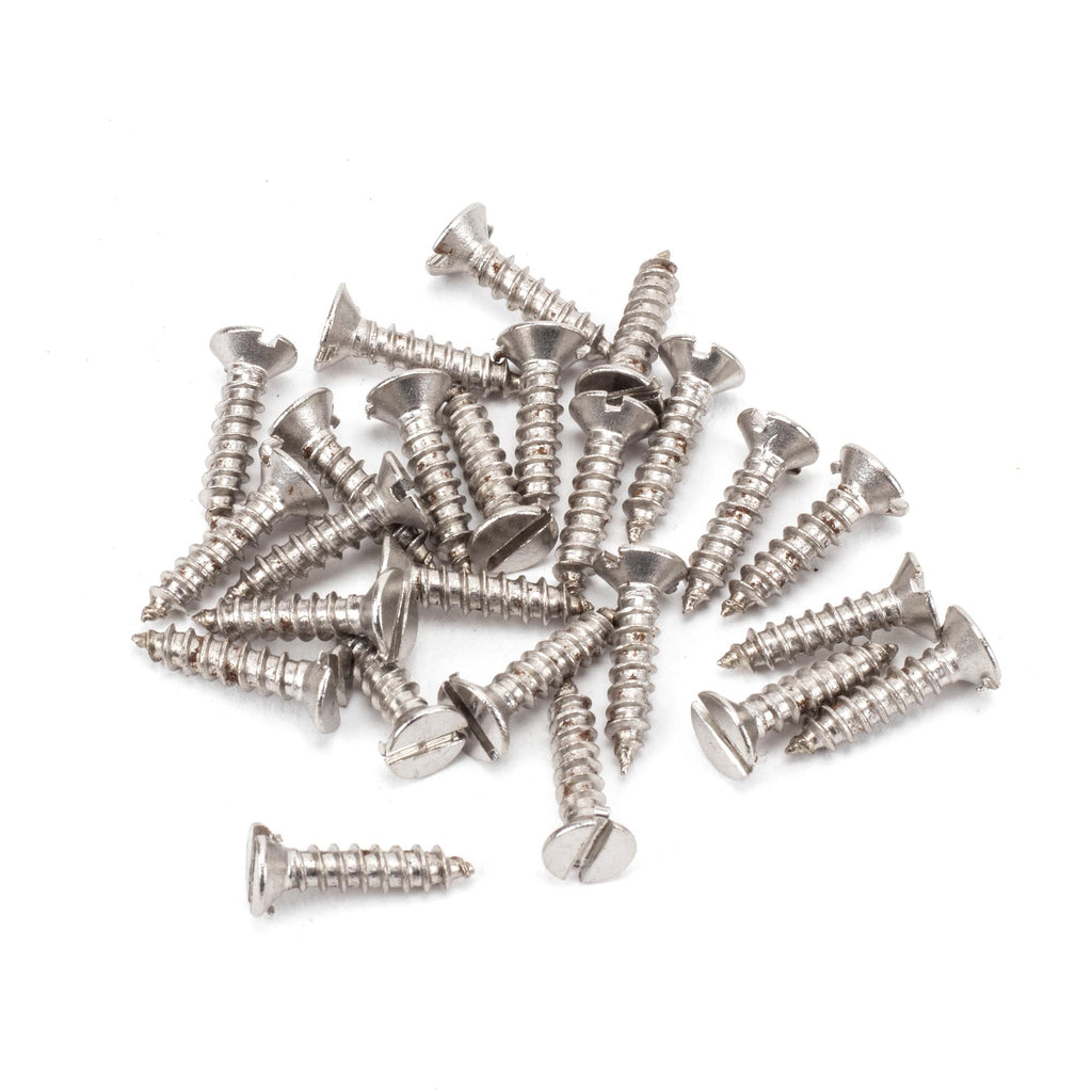 White background image of From The Anvil's Stainless Steel Countersunk Screws (25) | From The Anvil