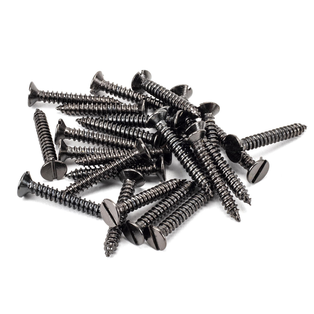 White background image of From The Anvil's Dark Stainless Steel Countersunk Screws (25) | From The Anvil