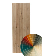 Hand Finished Plank Ledge & Brace Oak Door