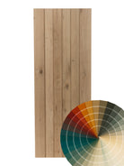 Hand Finished Plank Ledge & Brace Oak Door