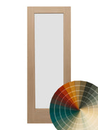 Hand Finished Oak Fully Glazed Door