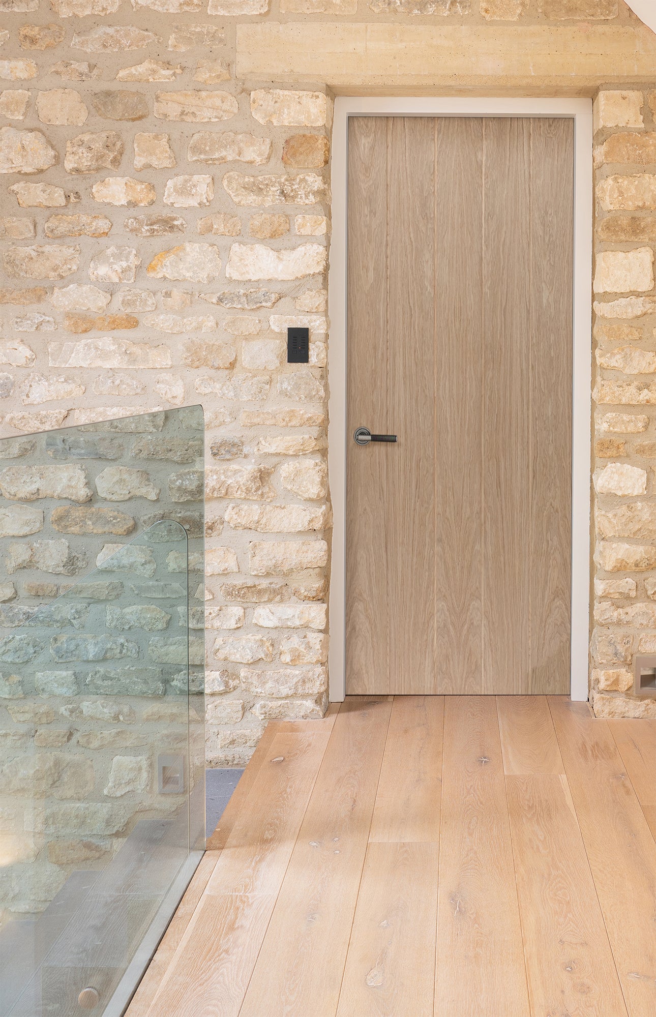 Hand Finished Boarded Oak Door