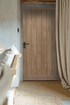 Hand Finished Solid Oak Framed & Boarded Door
